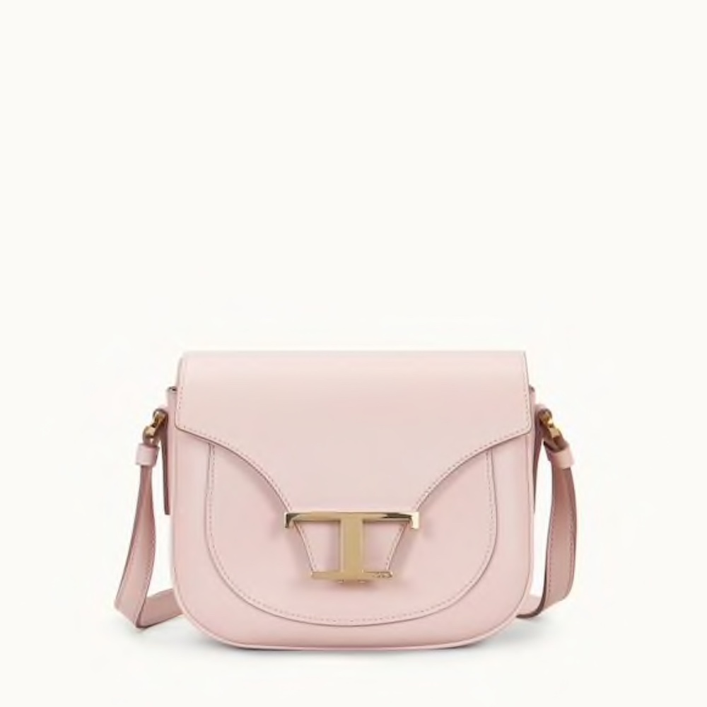 NWT TOD'S CROSSBODY IN LEATHER MICRO - PINK